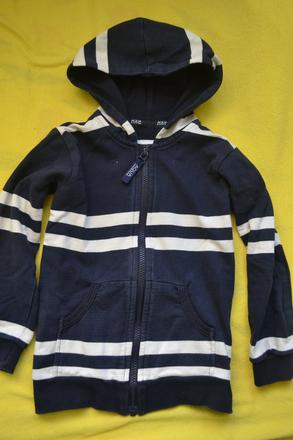 Mikina na zip,v.110,bavlna, 110