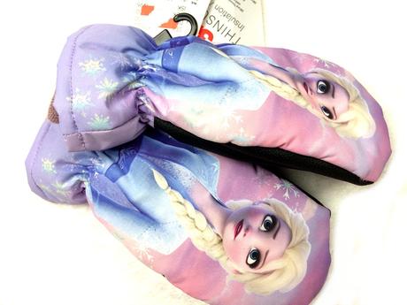 Zimní rukavice frozen - ledové království h&m, h&m,134 / 140