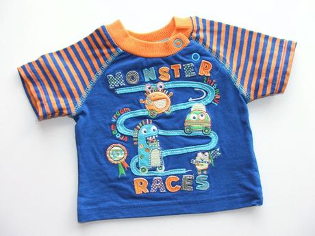 K611 novorozenecké tričko krátký rukáv, tu,50