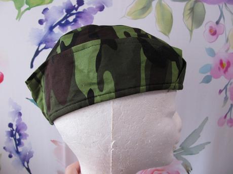 Maškarní kostým-čepice,lodička voják,vojákyně,