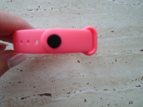 Růžový řemínek na hodinky xiaomi mi band 5, 6, xiaom