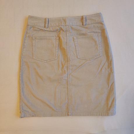 Dámská krémová sukně, manžestr, vel. 38, dorothy perkins,38