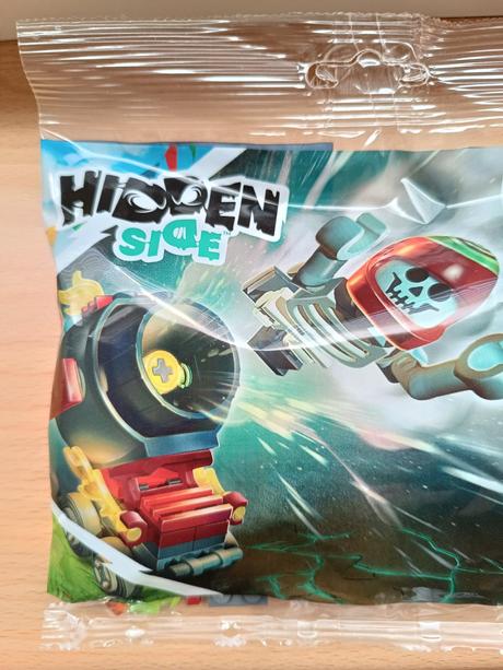 Lego hidden side 30464 el fuegův kaskadérský kanón, 