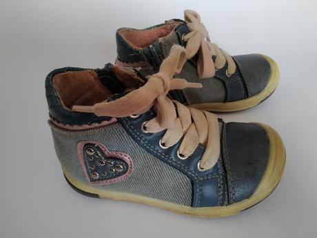 Kožené celoroční boty kotníkové, bubble gummers,22