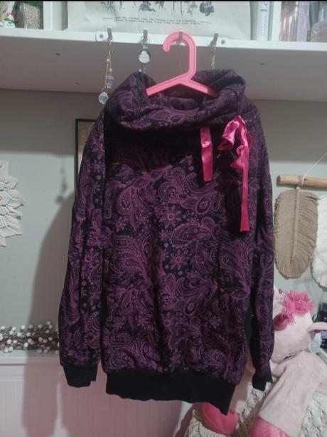 Vzorovaná mikina himalife xs/s, xs