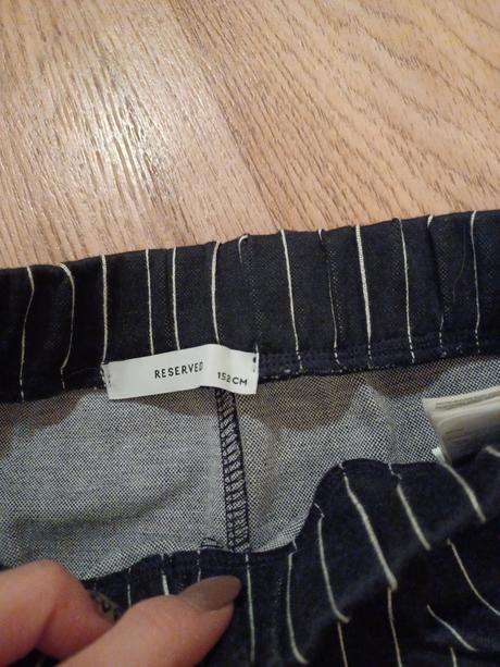 Elegantní pruhované kalhoty reserved, reserved,152