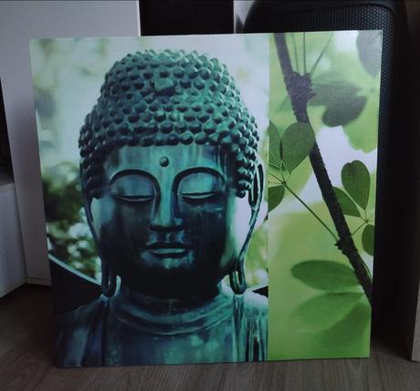 Nádherný obraz buddhy kvalitní tisk na plátně, 