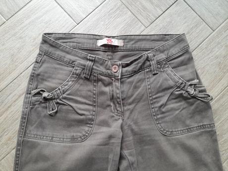 Hnědé riflové kalhoty, 36