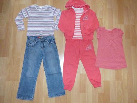 Sada oblečení na holčičku 110/116, 104–116