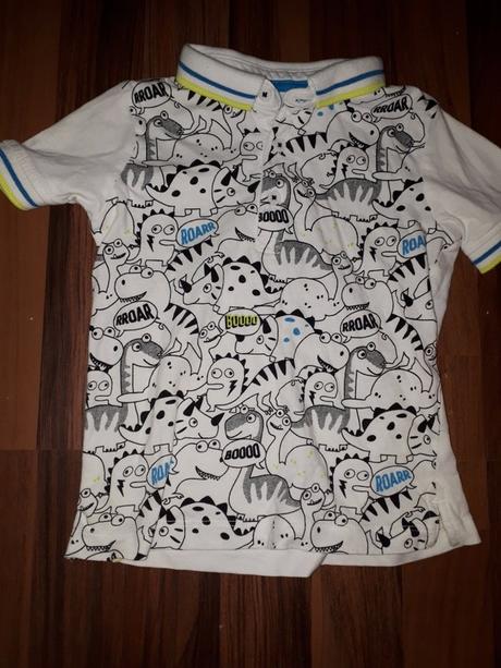 Polo tričko s dinosury 98 matalan, matalan,98