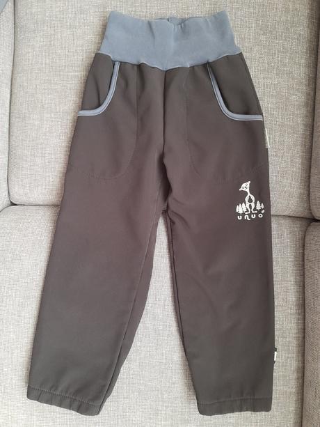 Softshellové kalhoty s fleecem unuo 110/116, unuo,110