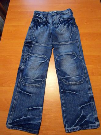 Frajerské chlapecké džíny vel 134-140, 140