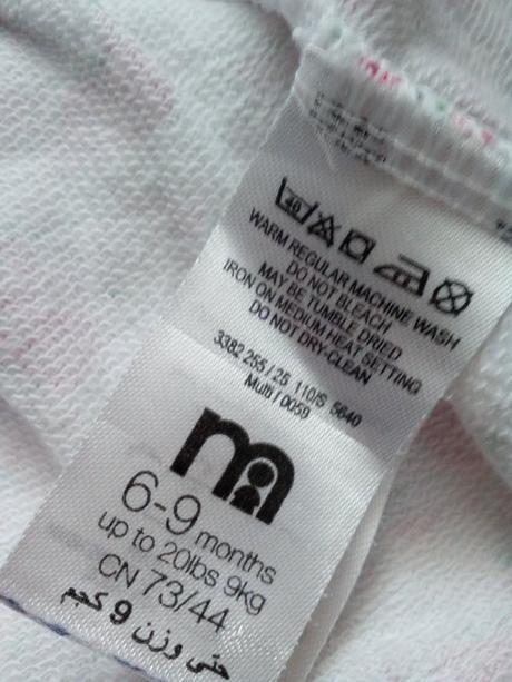 Mikina zn.mothercare,vel.74, mothercare,74