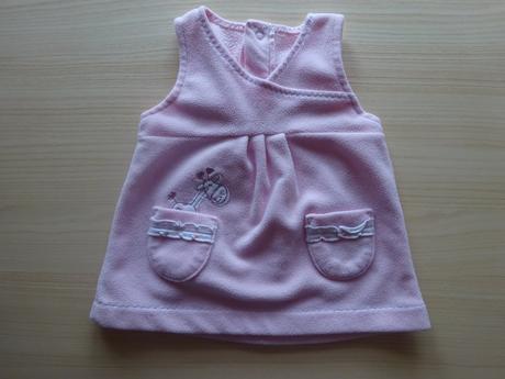 Fleesové šatičky s kapsičkami, vel. 56, cherokee,56