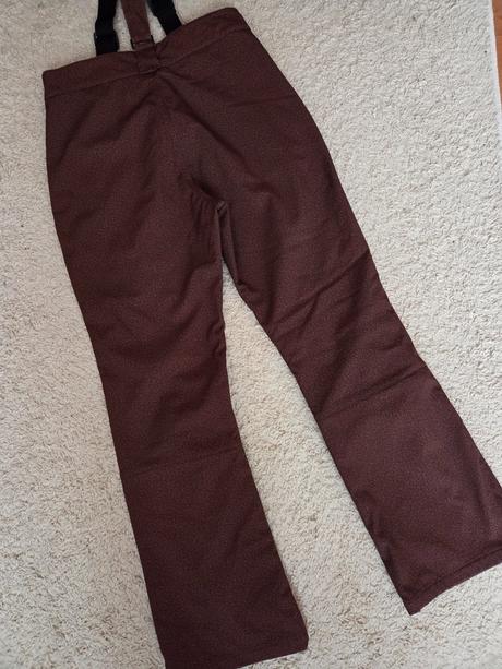 Pánské zimní lyžařské softshellové kalhoty vel s, alpine pro,s