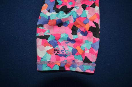 Sportovní dívčí legíny adidas,v.122/128,krátké, adidas,122