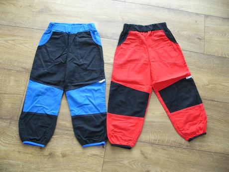 Plátěné kalhoty, vel.98/104, 98