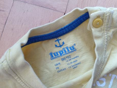 Triko dlouhý rukáv 86 lupilu mickey mouse, lupilu,86