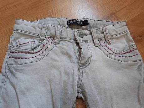 Bezva džíny rifle detroit v super barvičce, lindex,134