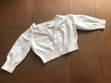 Svetrové bolérko next - v.4/5 let 3/4 rukáv, next,110