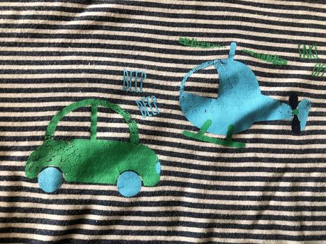 Vel. 80 pyžamová komplet s autem, 80