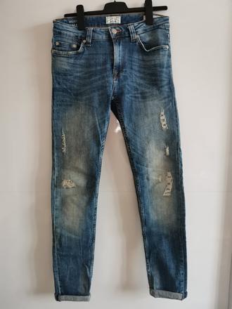 Pánské džíny skinny vel. 30 / 34 nové, l