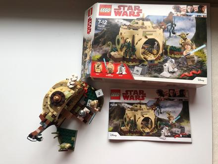 Lego star wars 75208 chýše mistra yody, 