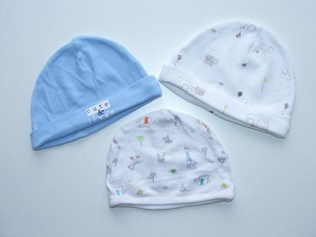 C842 chlapecké čepičky vel. 0-3m, nutmeg,62