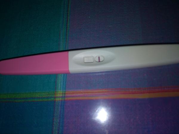 Těhotenský test-duch?