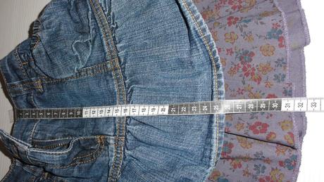 Riflová sukně next, next,134