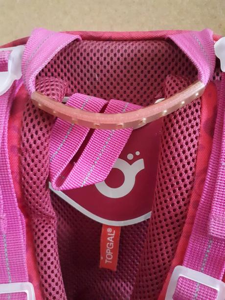 Školní aktovka (batoh) topgal, 1-3.třída, růžová, 