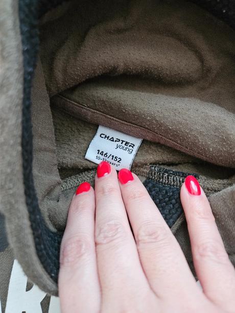 Chlapecká mikina, vel. 146/152, chapter young,146