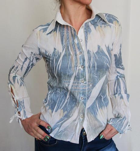 Košile s crash efektem promod vel.s, promod,s