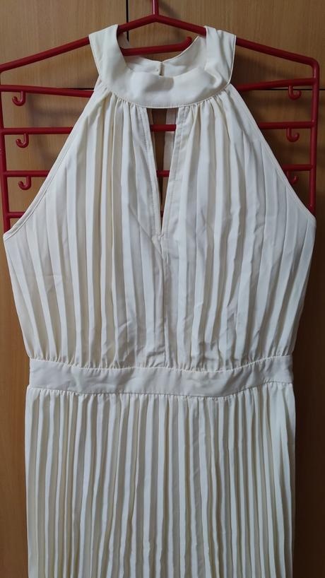 Šaty dámské - smetanové, 40 / l