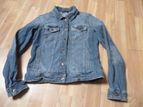 Elastická riflová bunda vel.m, m