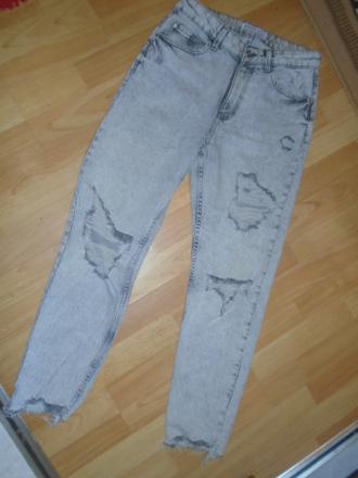 Džíny trhané vel 38, denim co,38