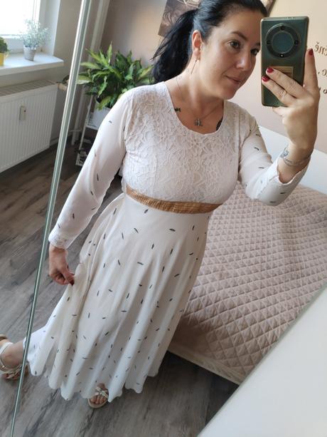 Dlouhé letní šaty s m l, m