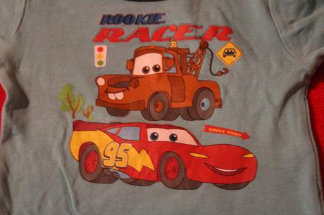 Dětské body blesk mcqueen vel. 62 - 68, disney,62