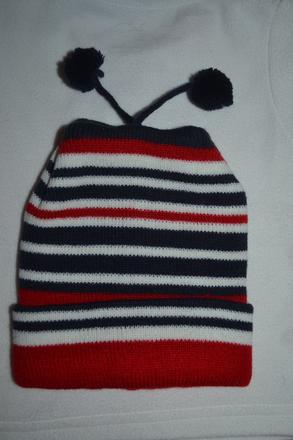 Dvojitá čepice ,český výrobek, 62 / 68 / 74 / 80