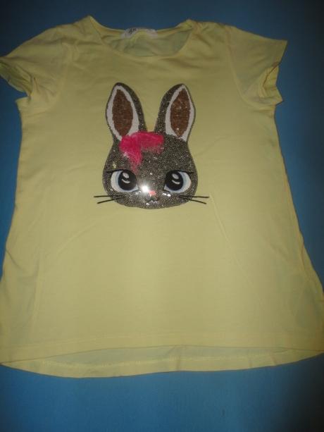 Triko se zajíčkem hm, vel. 8-10 let, h&m,134