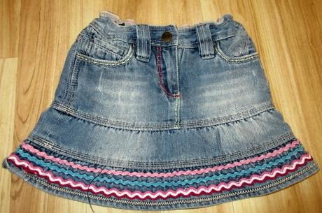 Riflová sukýnka, c&a,104