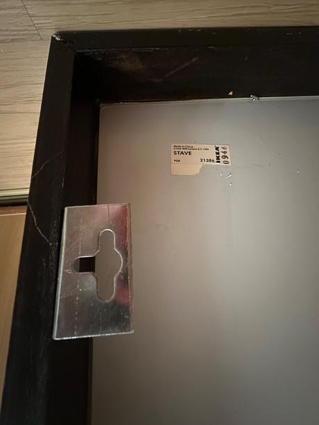 Zrcadlo stave ikea, 