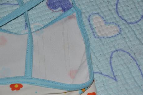 Bílé květinové plavky, 116/122, alive,122