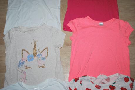 7x triko tričko i jednotlivě, 134