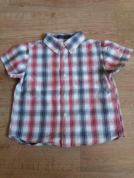 2x chlapecká košile vel. 104 zn. logg a h&m, h&m,104