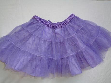 Nádherná fialová tutu sukýnka, h&m,98