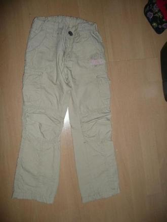 Kalhoty podšité 116 5/6 let  pro hubené, next,116