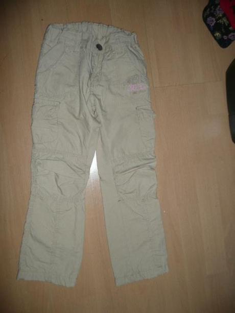 Kalhoty podšité 116 5/6 let pro hubené, next,116