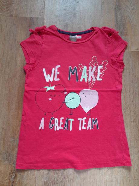 7 x tričko, vel 134/140 ham,tcm, ppco atd, h&m,134