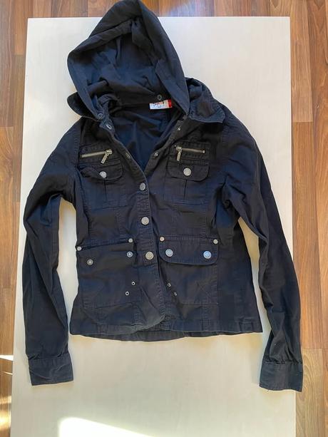 Lehká bunda s odeínací kapucou, vel 164/s, seat w, 164